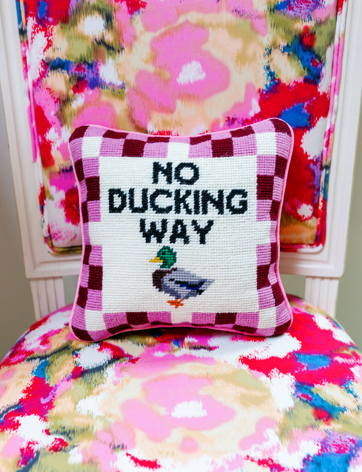 No Ducking Way - Loro Lino Fine Linens