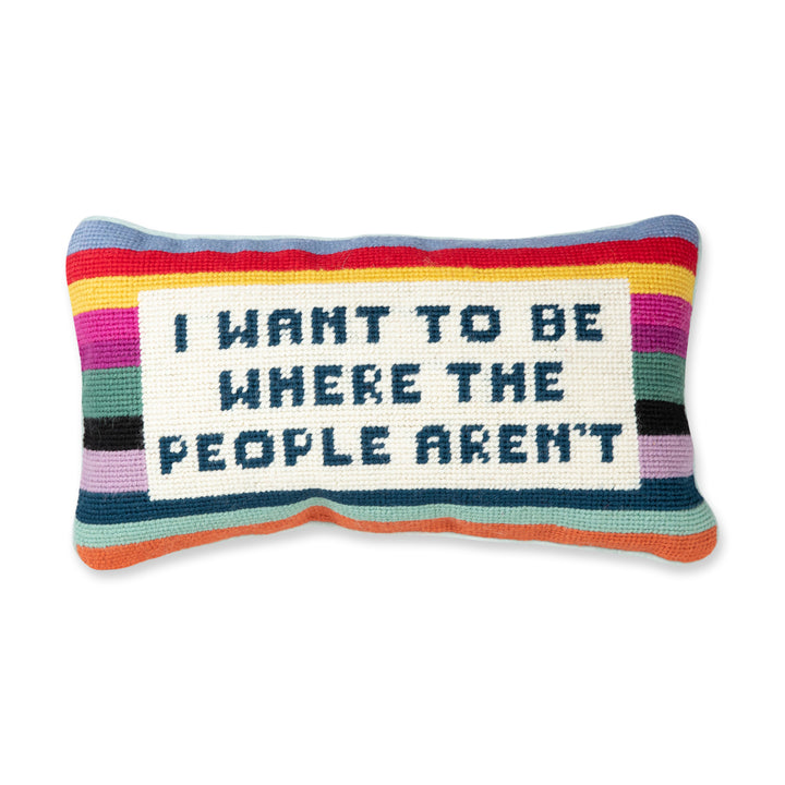 I Want to Be Where the People Aren't - Loro Lino Fine Linens