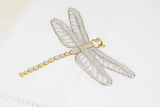 Dragonfly Tip Towel - Loro Lino Fine Linens