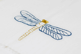 Hamptons Dragonfly Tip Towel - Loro Lino Fine Linens