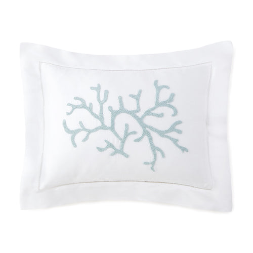 Coral Knots Boudoir - Loro Lino Fine Linens
