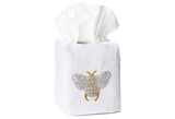 Bee Tissue Box Cover - Loro Lino Fine Linens