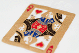 Queen of Hearts Tip - Loro Lino Fine Linens