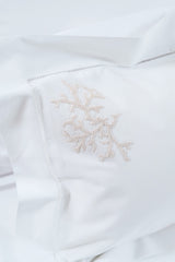 Coral Knots Fine Bedding Collection - Loro Lino Fine Linens